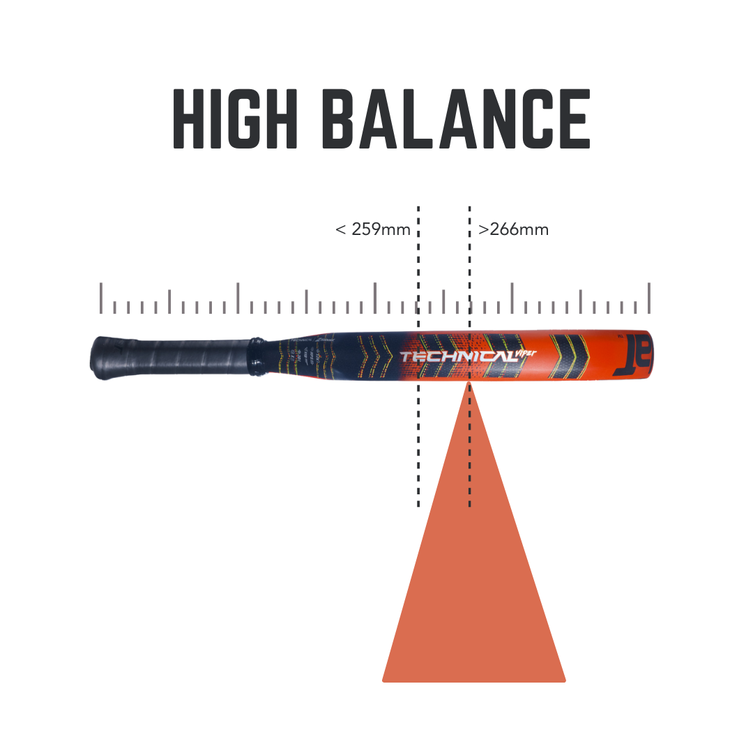High Balance Padel Rackets - available at ThePadelShop.co.nz