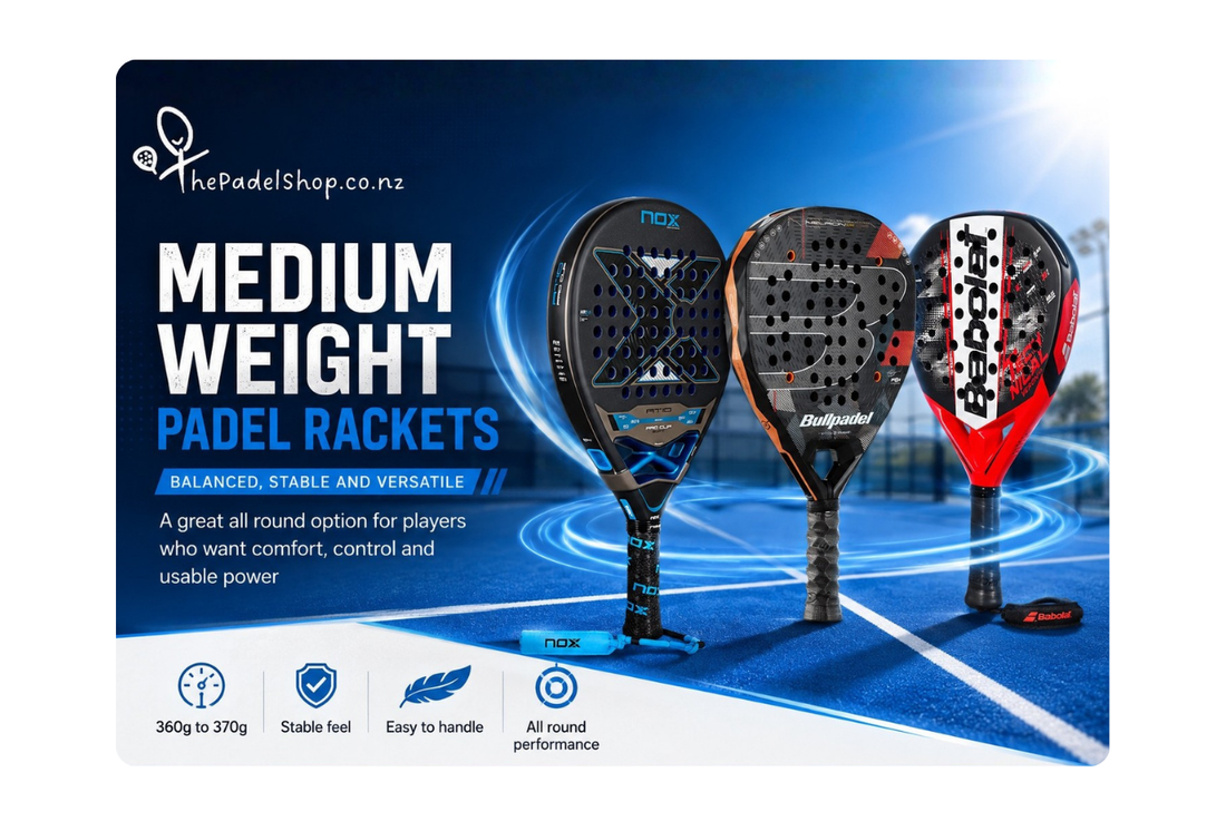 A blog about medium weight padel rackets