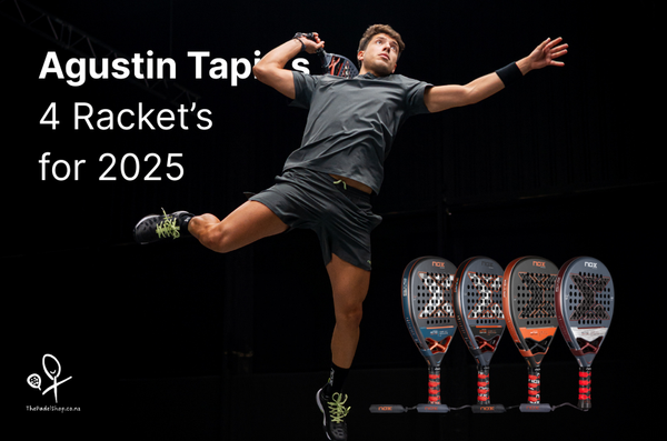 Agustin Tapias signature padel rackets for 2025