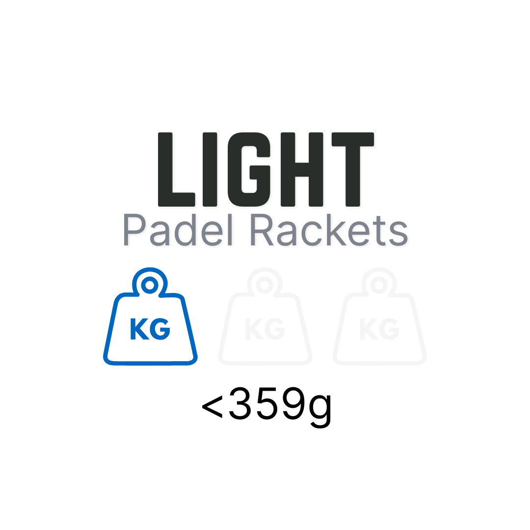 Padel Racket Weight Light Weight Padel Rackets