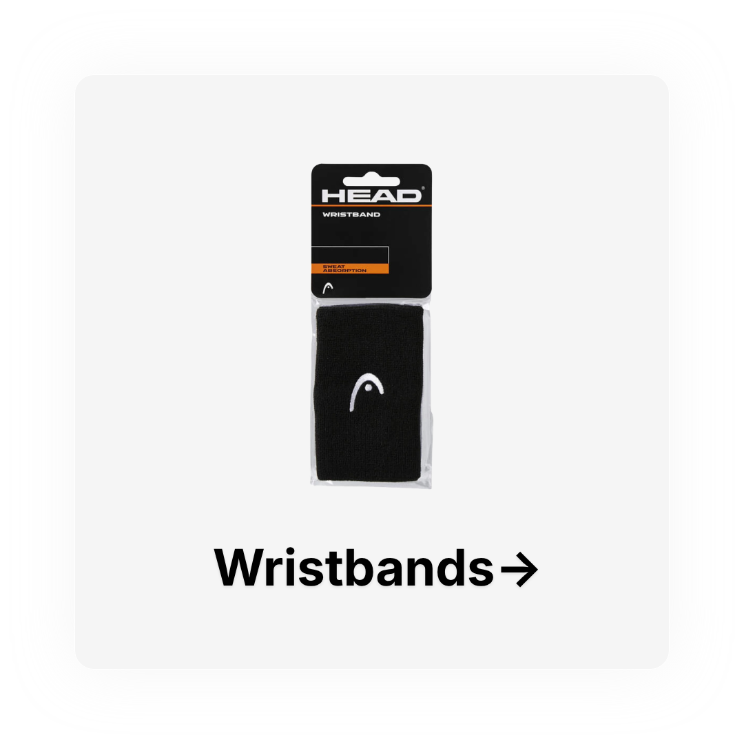 A collection of Padel Wristbands available in New Zealand