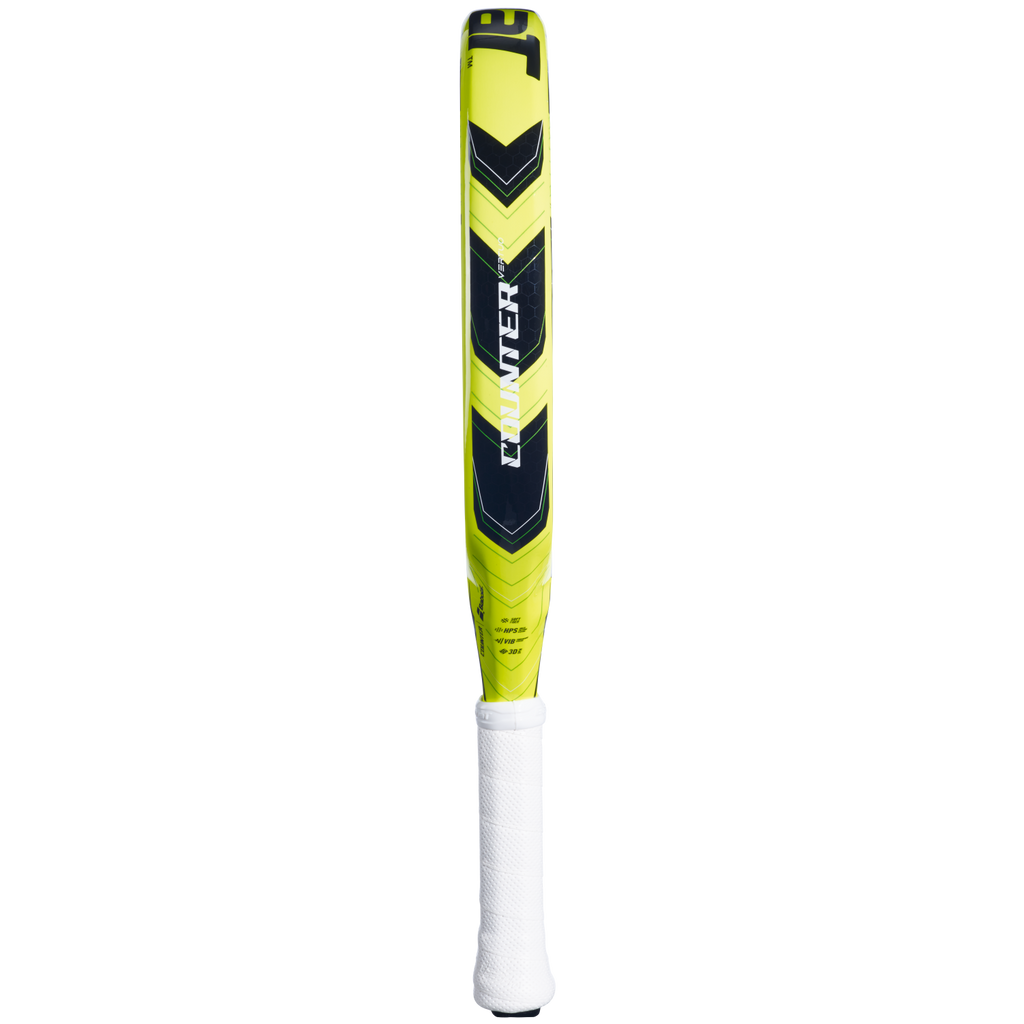 Side image of the BABOLAT Counter Vertuo Padel racket available in New Zealand at ThePadelShop.co.nz