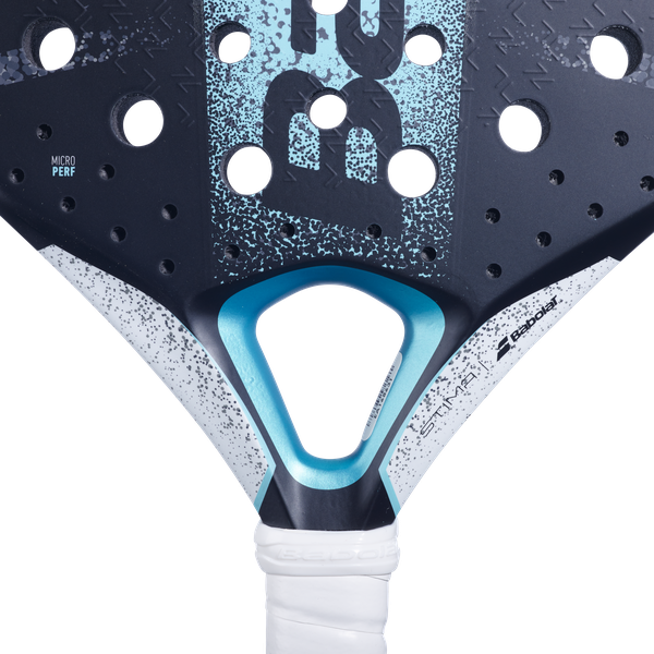 The Throat of the Babolat Stima Energy Padel Racket available in New Zealand from ThePadelShop.co.nz
