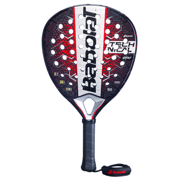 Front image of the Babolat Technical Viper 2.5 Padel racket available at THEPadelShop.co.nz