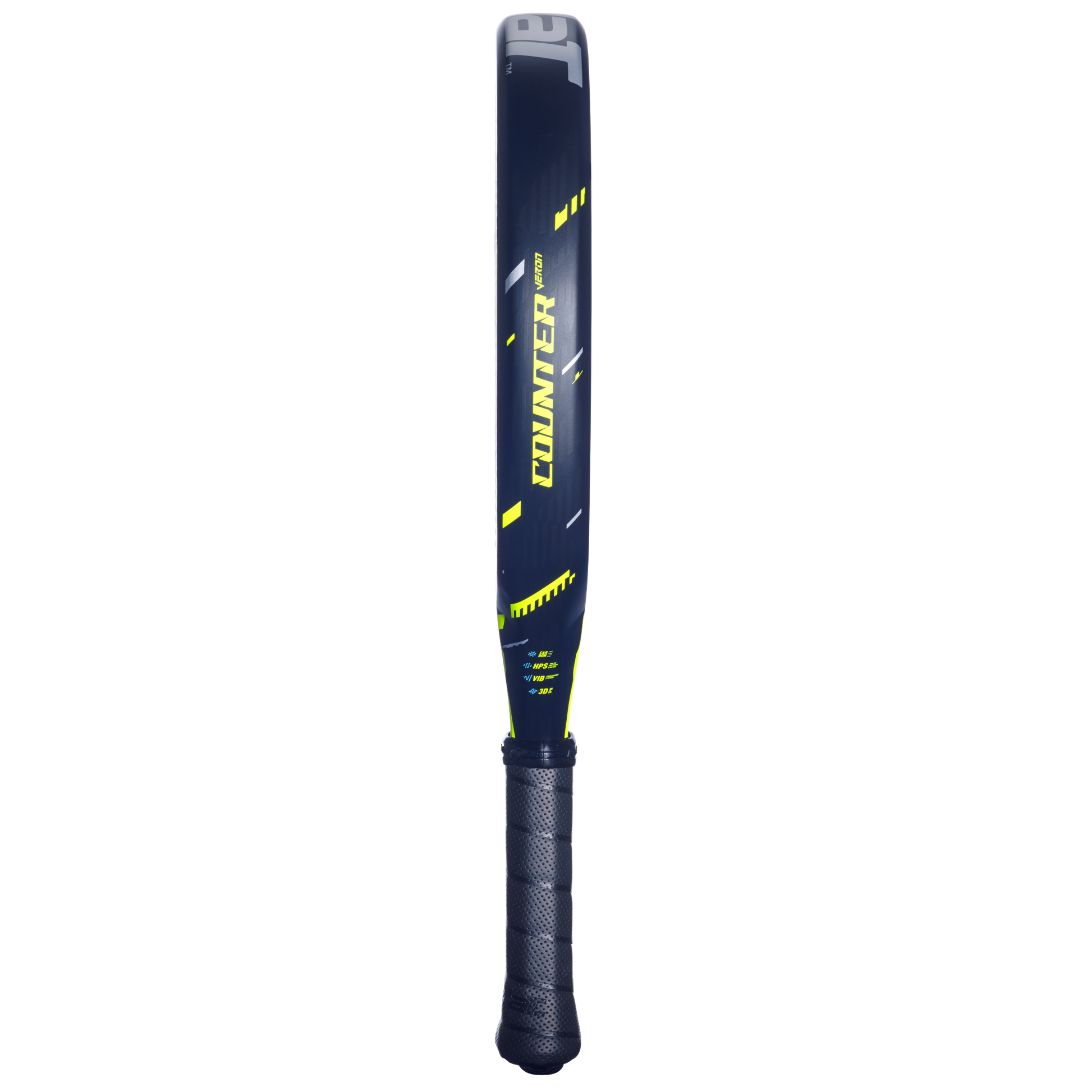 Side image of the Babolat Counter Veron 2025 padel racket available in New Zealand from ThePadelShop.co.nz