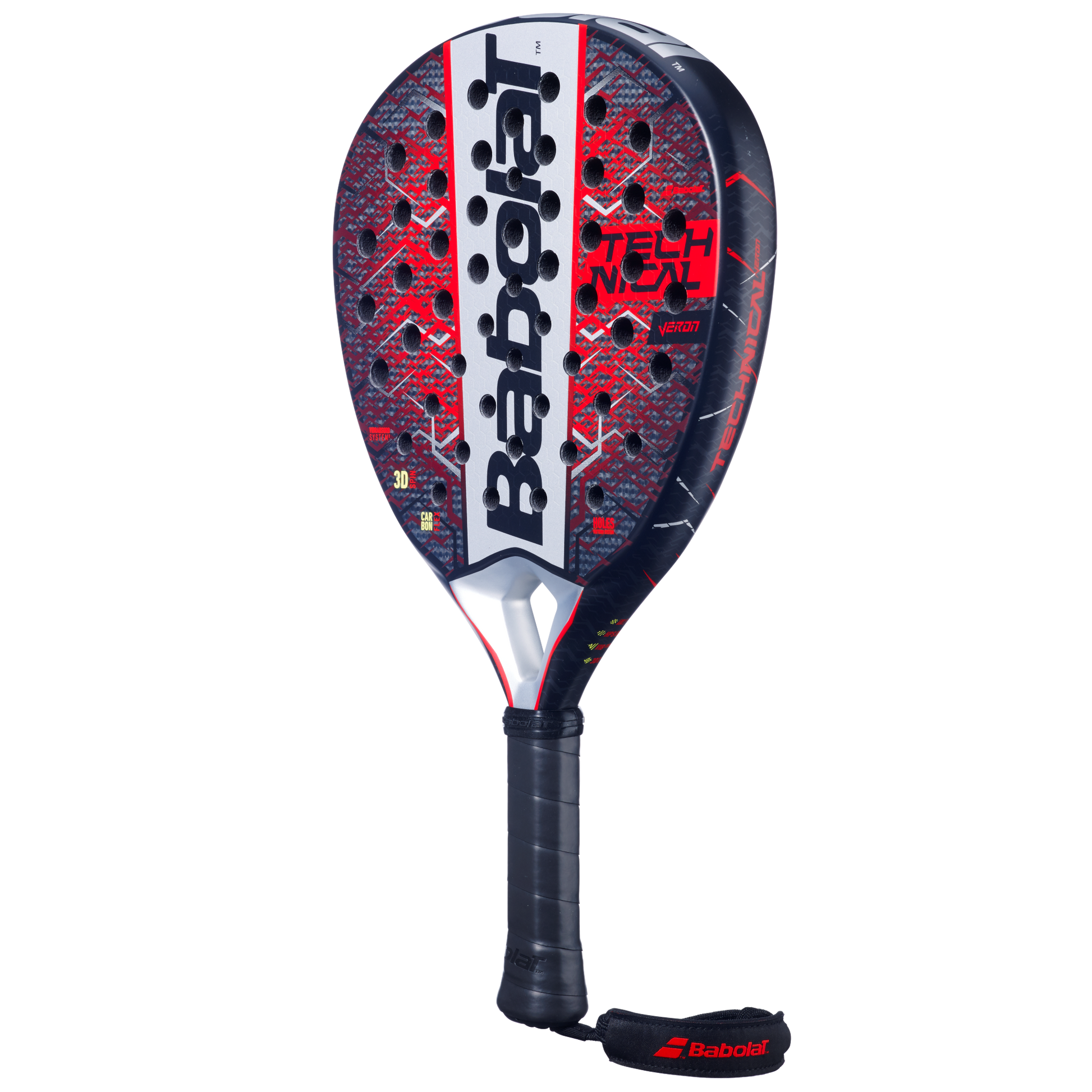 Main image of the Babolat Technical Veron 2025 padel racket available in New Zealand from ThePadelShop.co.nz