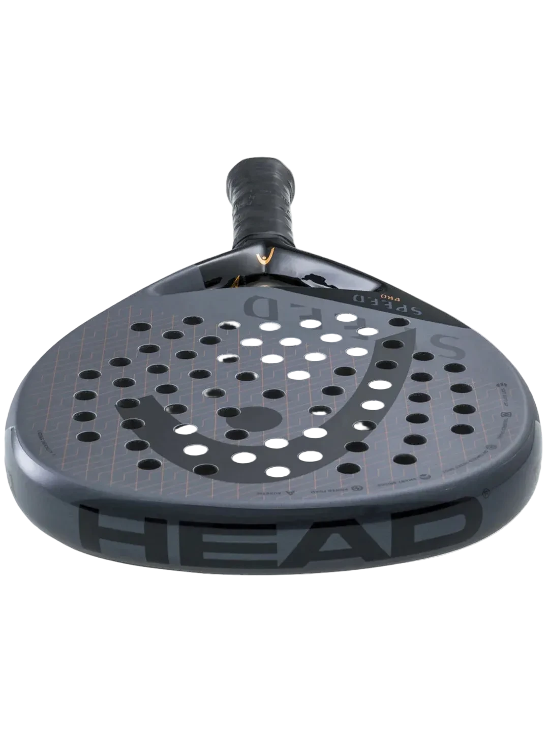 The top  image of the HEAD Speed Pro 2023 Padel Racket available  in New Zealand from ThePadelShop.co.nz