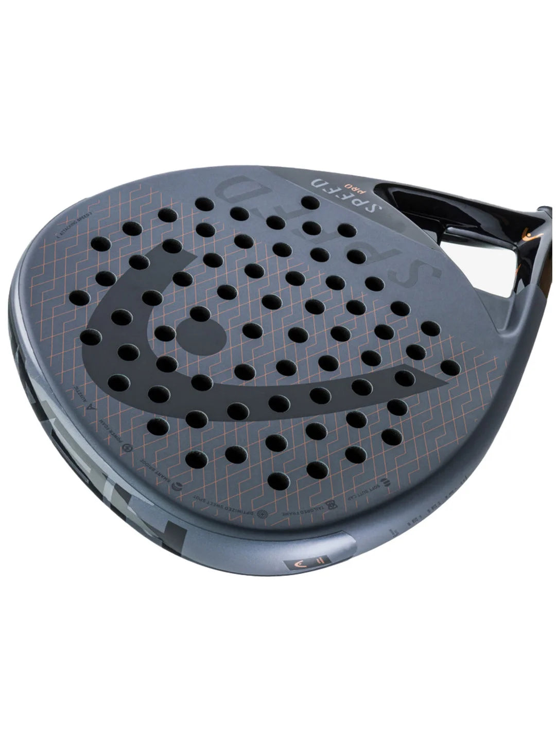 Fun image of the HEAD Speed Pro 2023 Padel Racket available  in New Zealand from ThePadelShop.co.nz