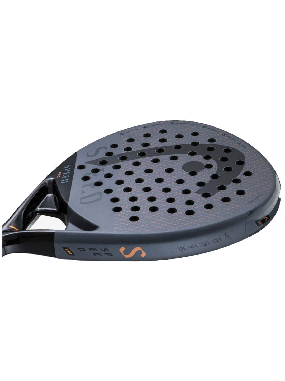Side image of the HEAD Speed Pro 2023 Padel Racket available  in New Zealand from ThePadelShop.co.nz