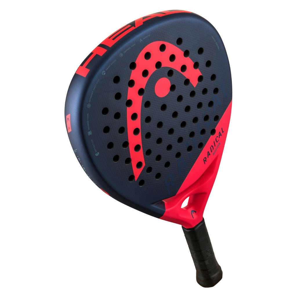 Head Radical Motion 2024 padel tennis racket sideon image on sale at thepadelshop.co.nz