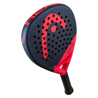 Head Radical Motion 2024 padel tennis racket sideon image on sale at thepadelshop.co.nz