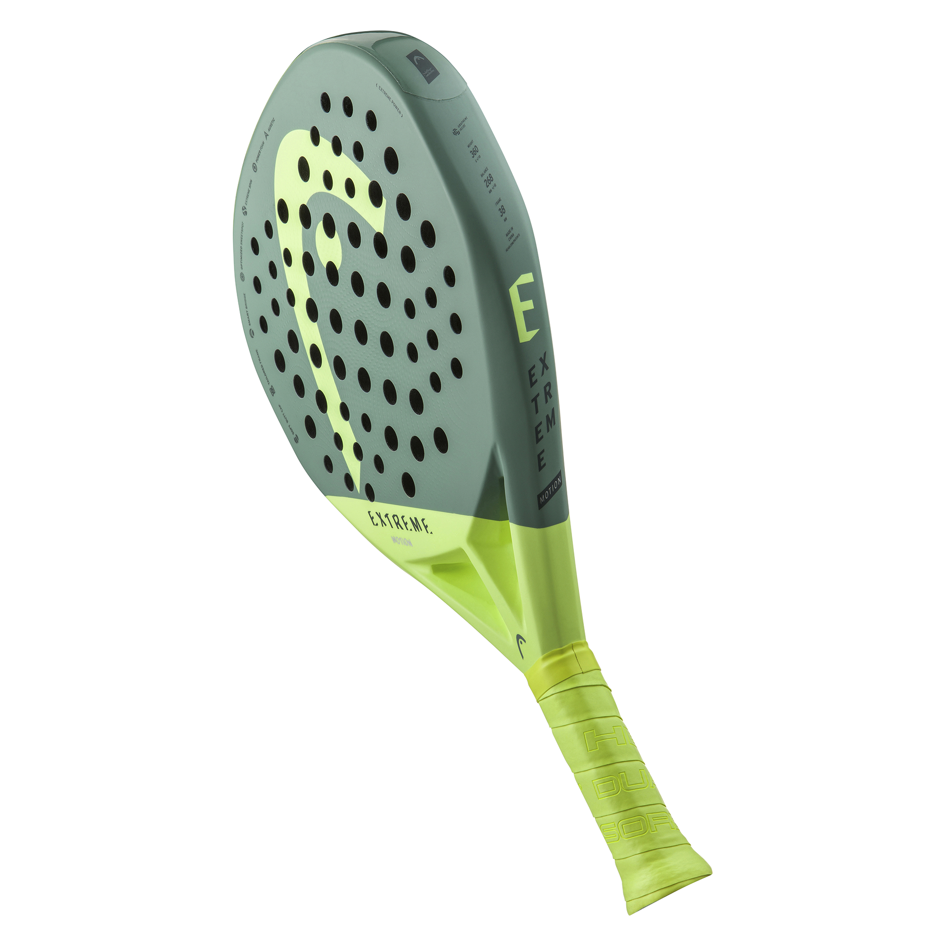 Side Image of the Head Extreme Motion Padel racket available in New Zealand from ThePadelShop.co.nz