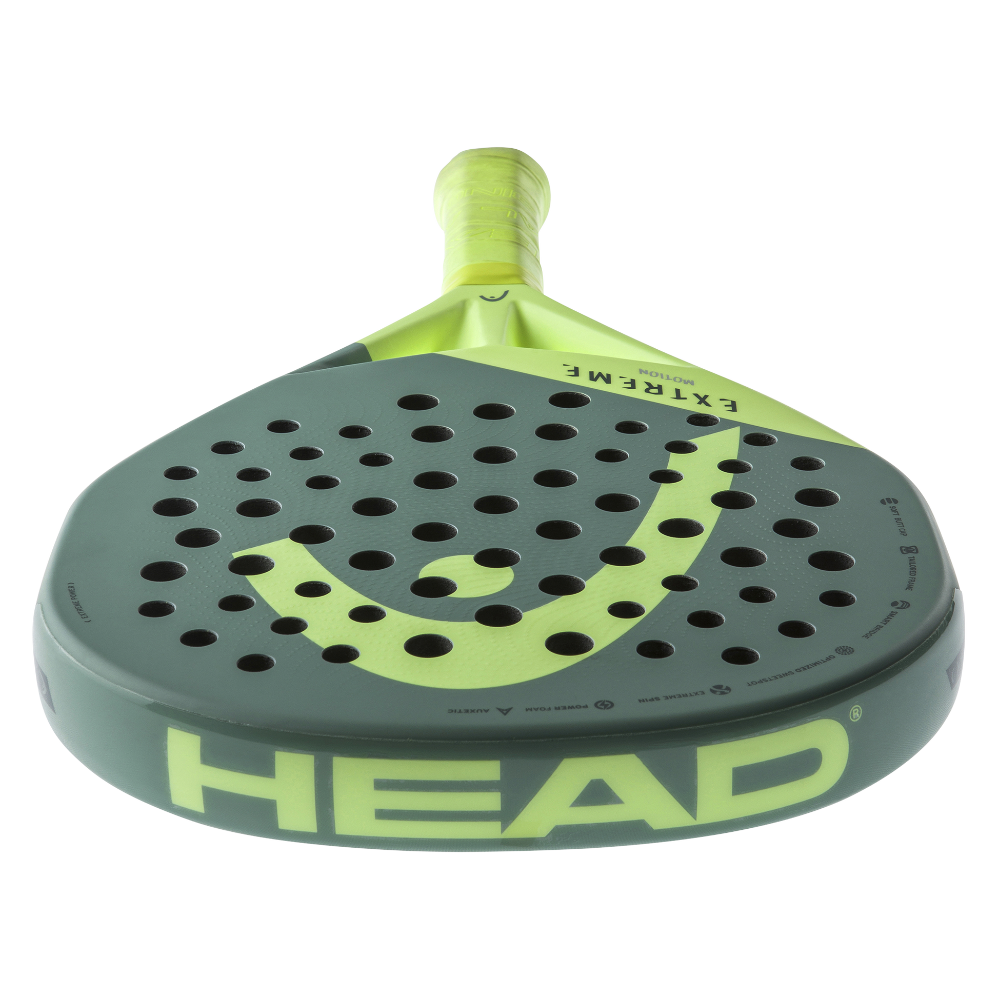 Top Image of the Head Extreme Motion Padel racket available in New Zealand from ThePadelShop.co.nz