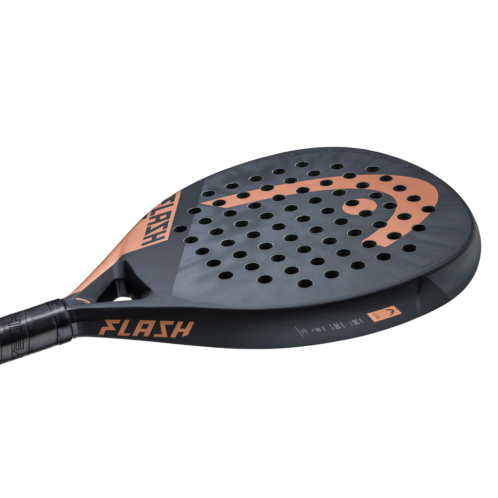 side image of the HEAD Flash CO GR 2023 padel racket now available at ThePadelShopNZ 