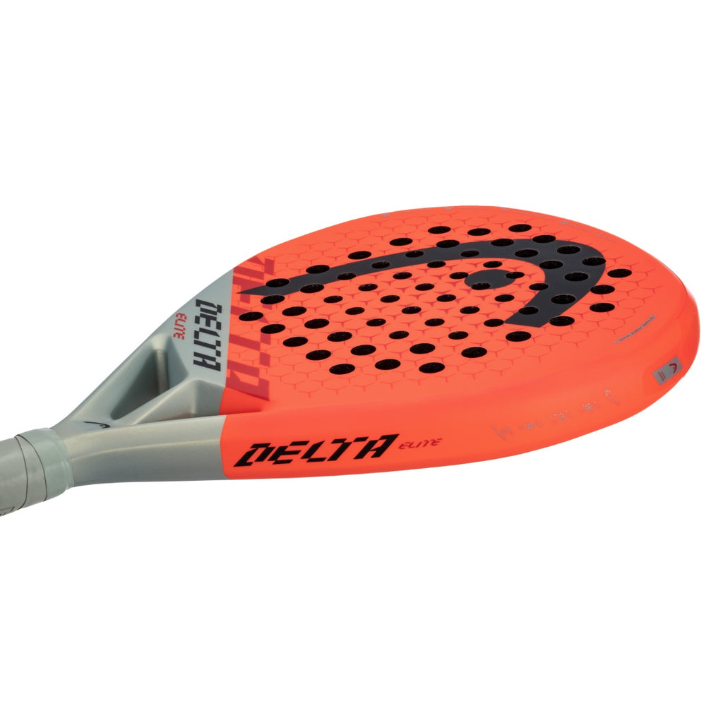 Side on image of the Head Delta Elite Padel Racket
