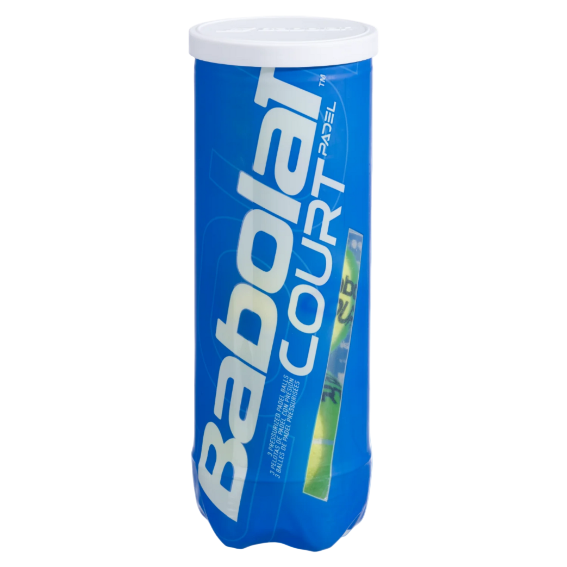 3 Pack can of Babolat Court padel Balls on sale at ThePadelShop.co.nz