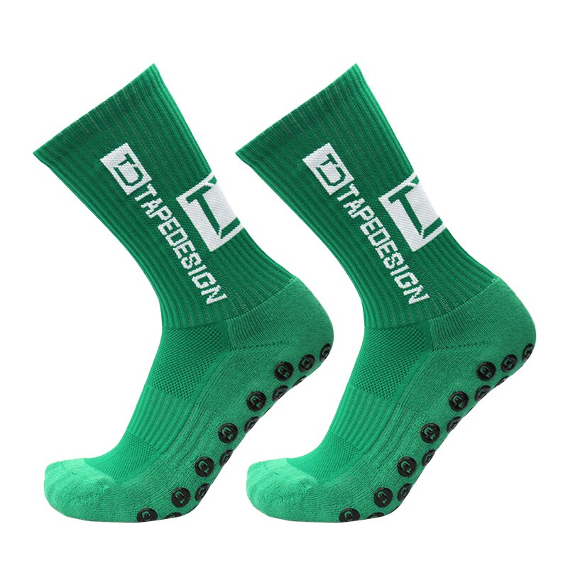 Green Tapedesign Grip Socks for padel available in New Zealand
