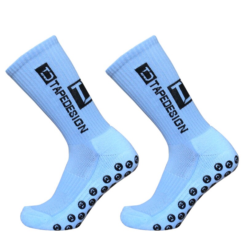 Blue Tapedesign Grip Socks for padel available in New Zealand