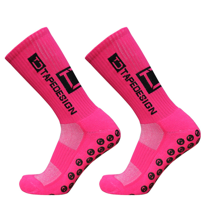 Pink Tapedesign Grip Socks for padel available in New Zealand