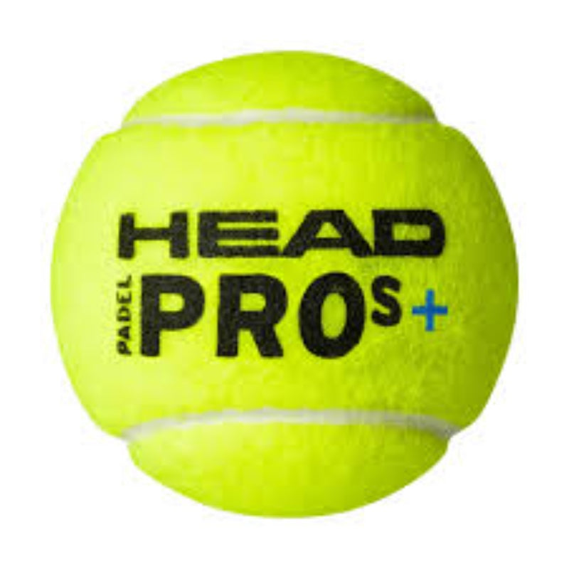 A close up of the HEAD Padel Pro S+