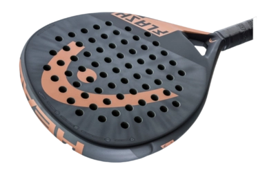 right side image of the HEAD Flash CO GR 2023 padel racket now available at ThePadelShopNZ 