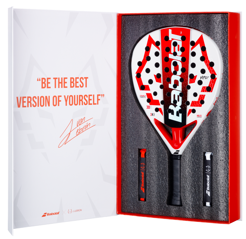Package view of the Babolat Technical Viper Juan Lebron 2025 padel racket