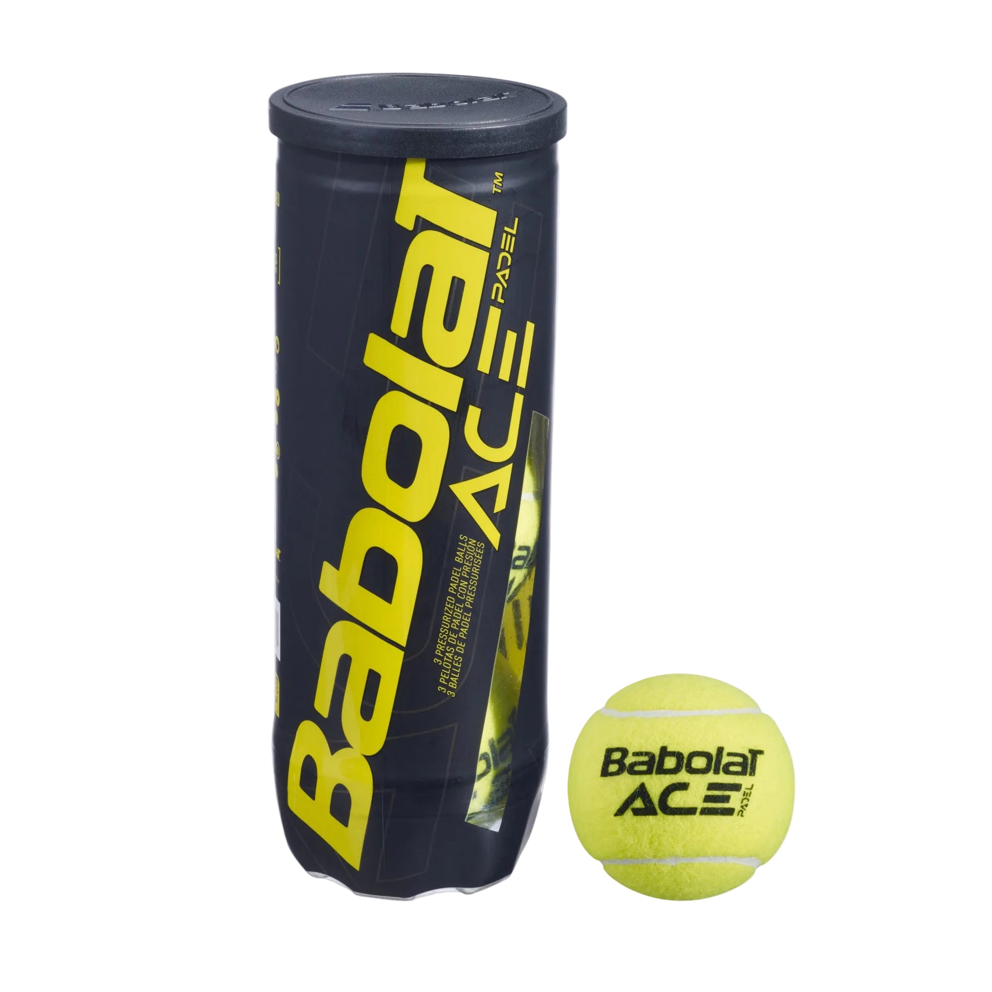 Babolat ACE Padel Balls available at ThePadelShop.co.nz in New Zealand