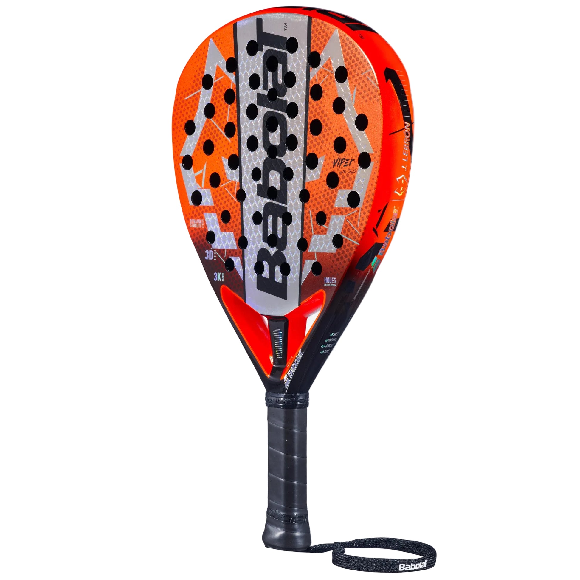 Main image of the Babolat Viper Juan Lebron 2026 padel racket available in New Zealand from ThePadelShop.co.nz