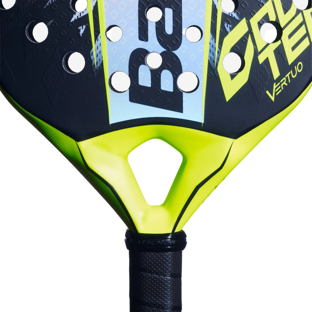close up of the heart  of the Babolat Counter Vertuo 2.6 (2026) Padel racket available in New Zealand from ThePadelShop.co.nz