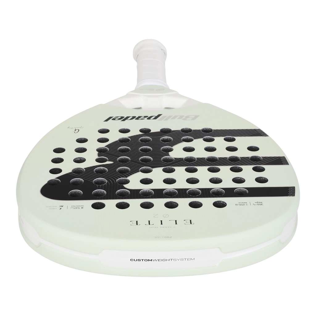 Top image of the Bullpadel Elite 02 2027 available in New Zealand from ThePadelShop.co.nz