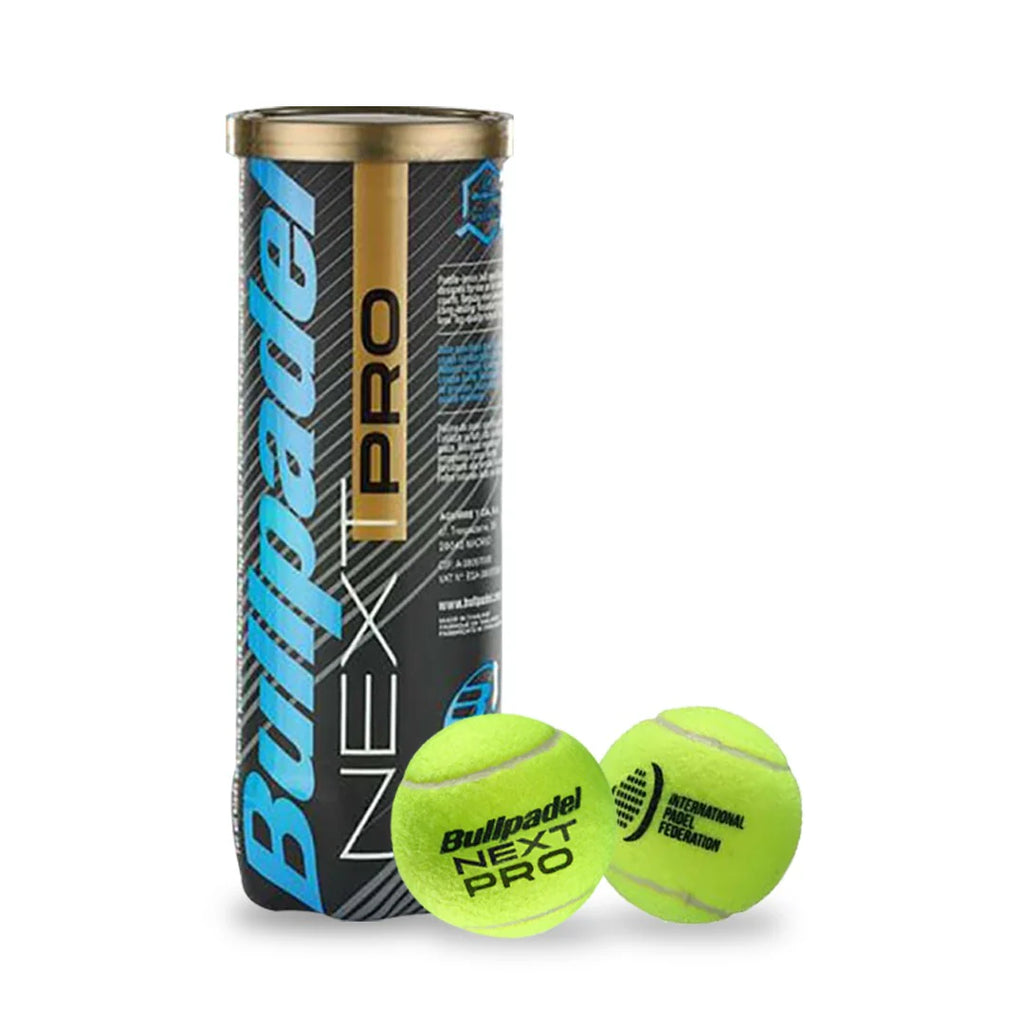 Can of 3 Bullpadel Padel Balls available at ThePadelShop NZ in New Zealand