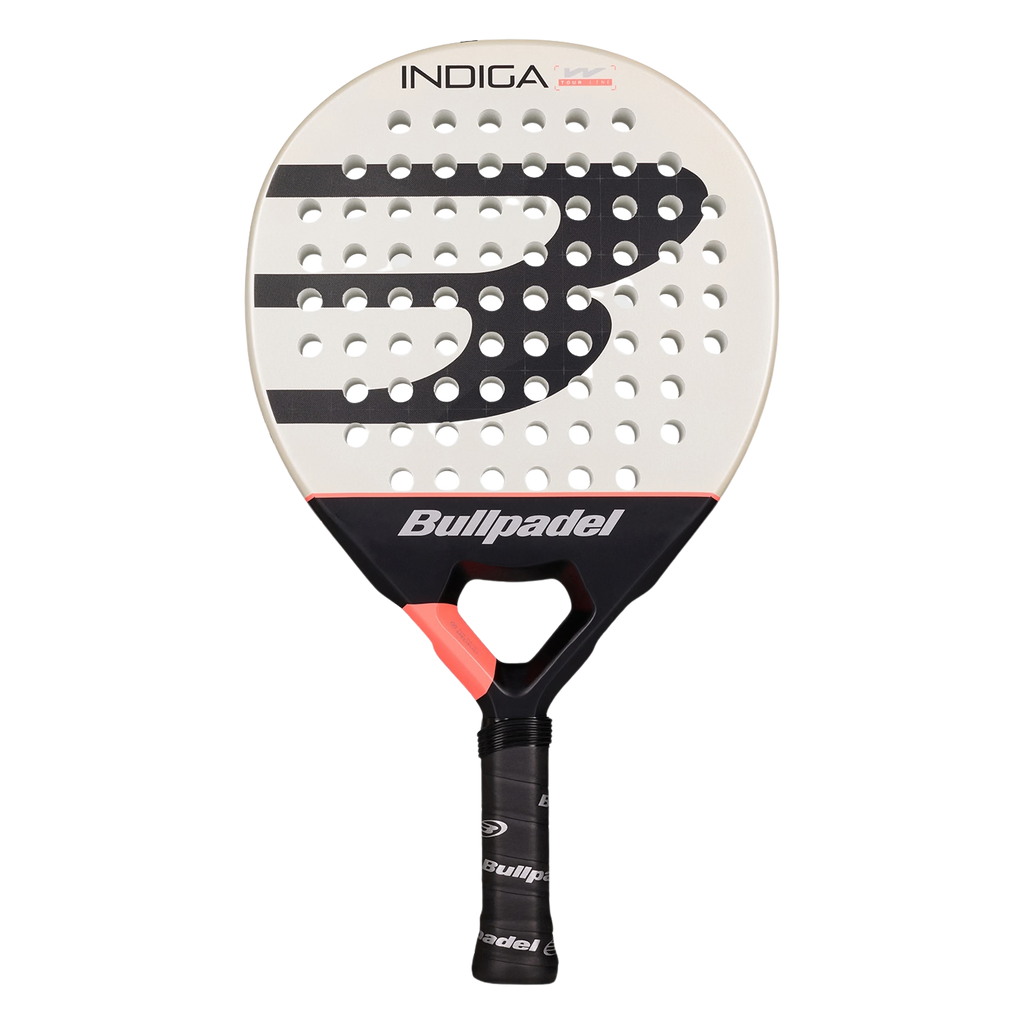 front image of the Bullpadel Indiga W 2026 padel racket available in NZ from Thepadelshop.co.nz