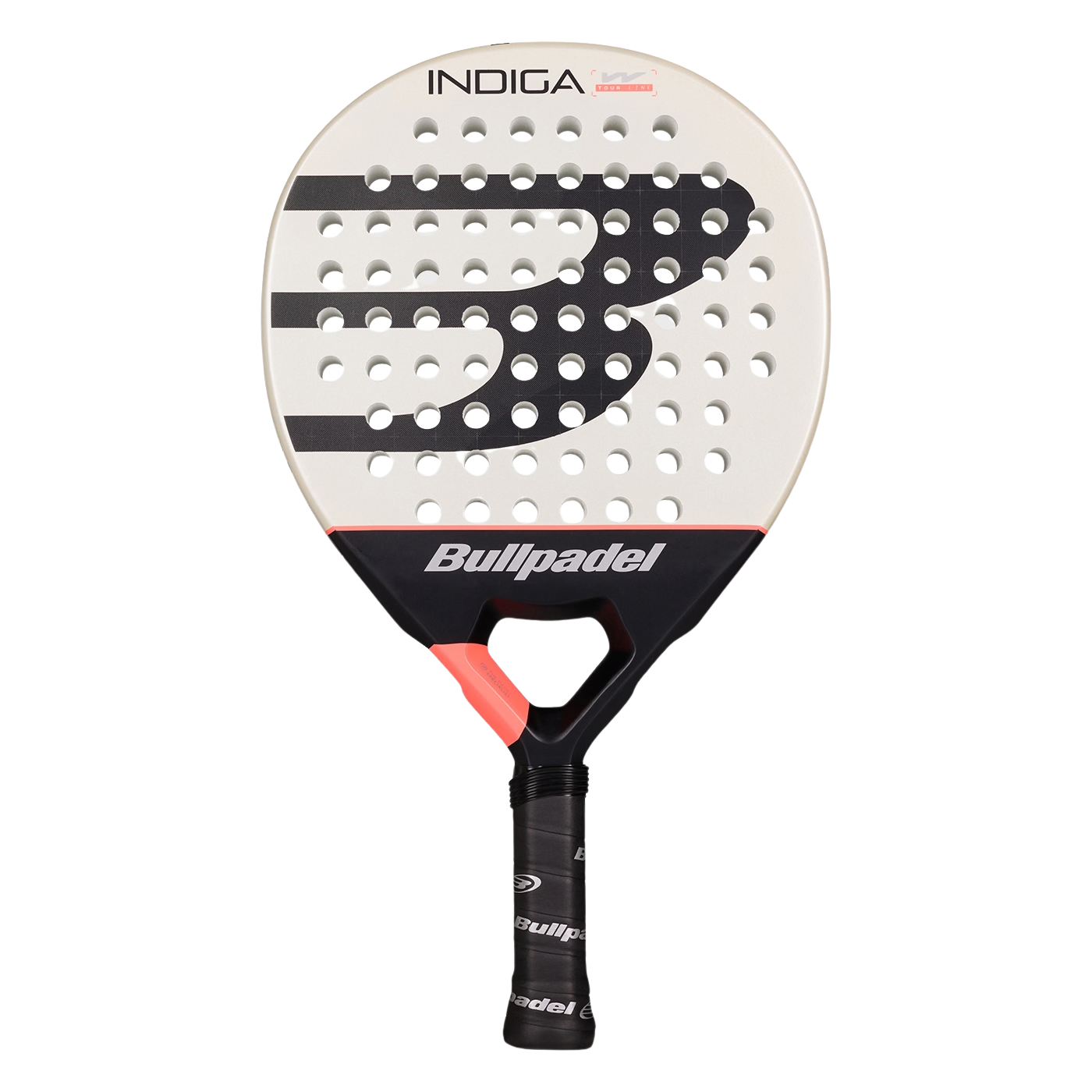 front image of the Bullpadel Indiga W 2026 padel racket available in NZ from Thepadelshop.co.nz