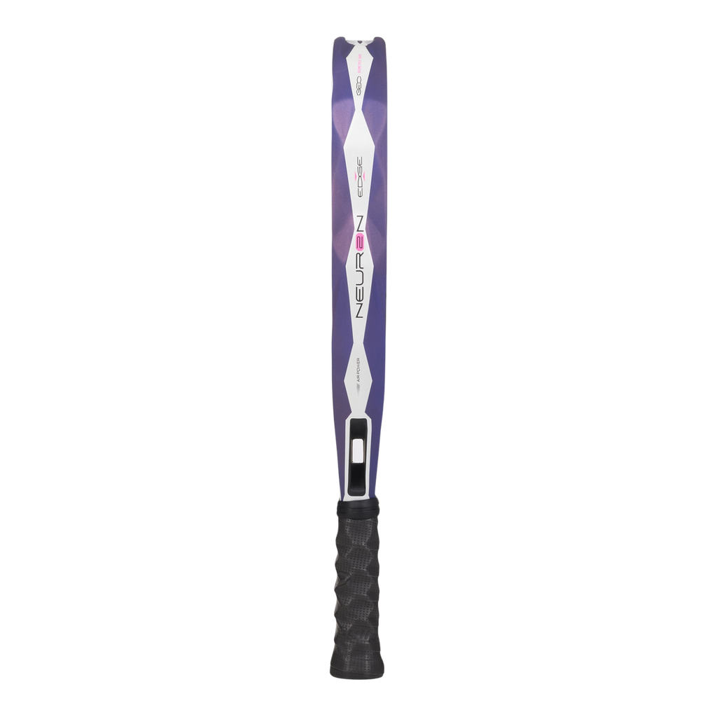 Side image of the Bullpadel Neuron 02 Edge (2027) padel racket available in New Zealand from ThePadelShop.co.nz