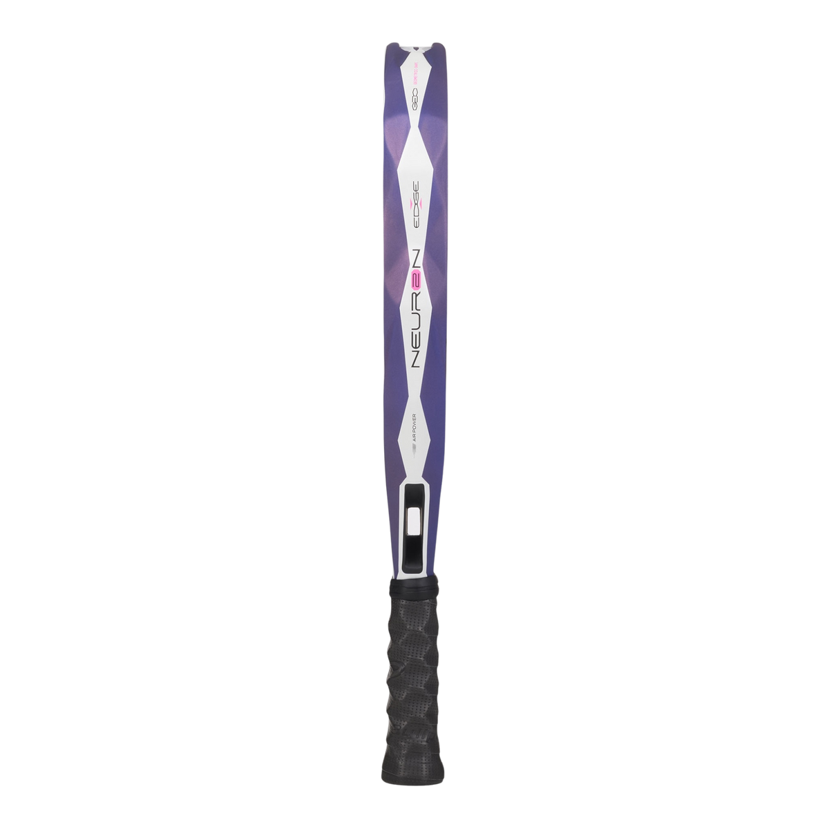 Side image of the Bullpadel Neuron 02 Edge (2027) padel racket available in New Zealand from ThePadelShop.co.nz