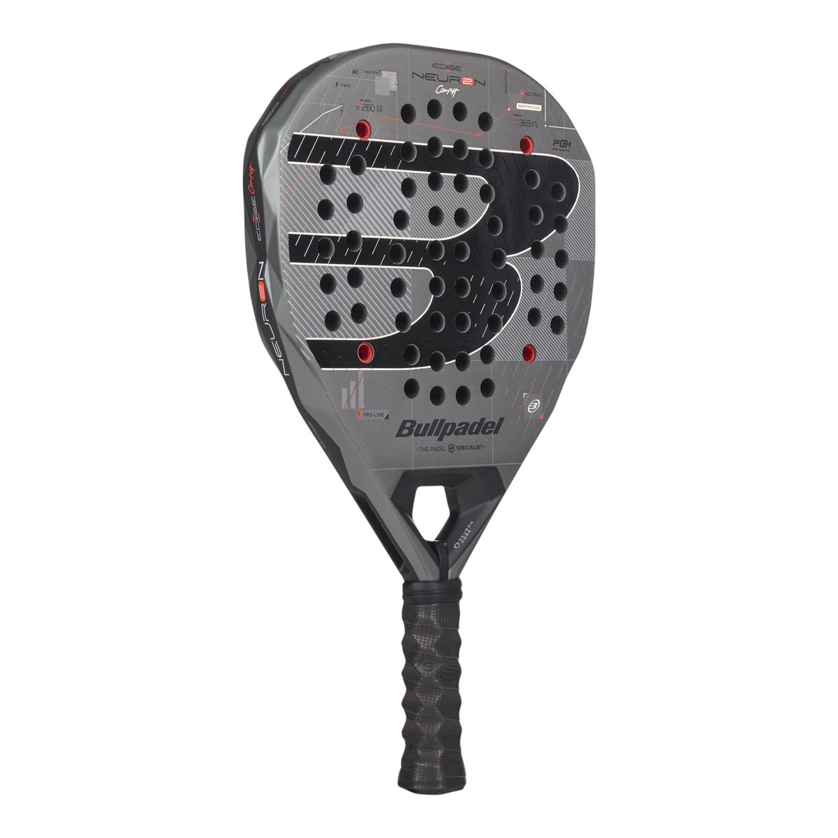 Main image of the Bullpadel Neuron Comfort (2027) padel racket available in New Zealand from ThePadelShopNZ