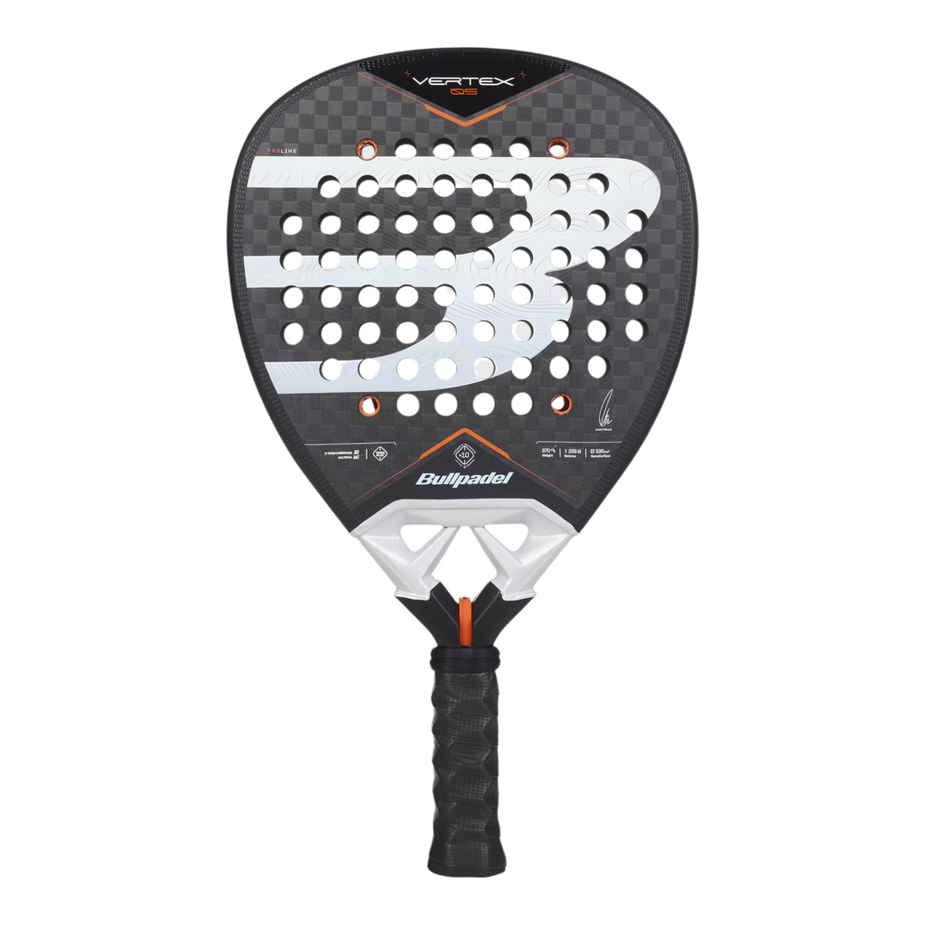 Front image of the Bullpadel Vertex 05 (2027) padel racket available in New Zealand from ThePadelShopNZ.
