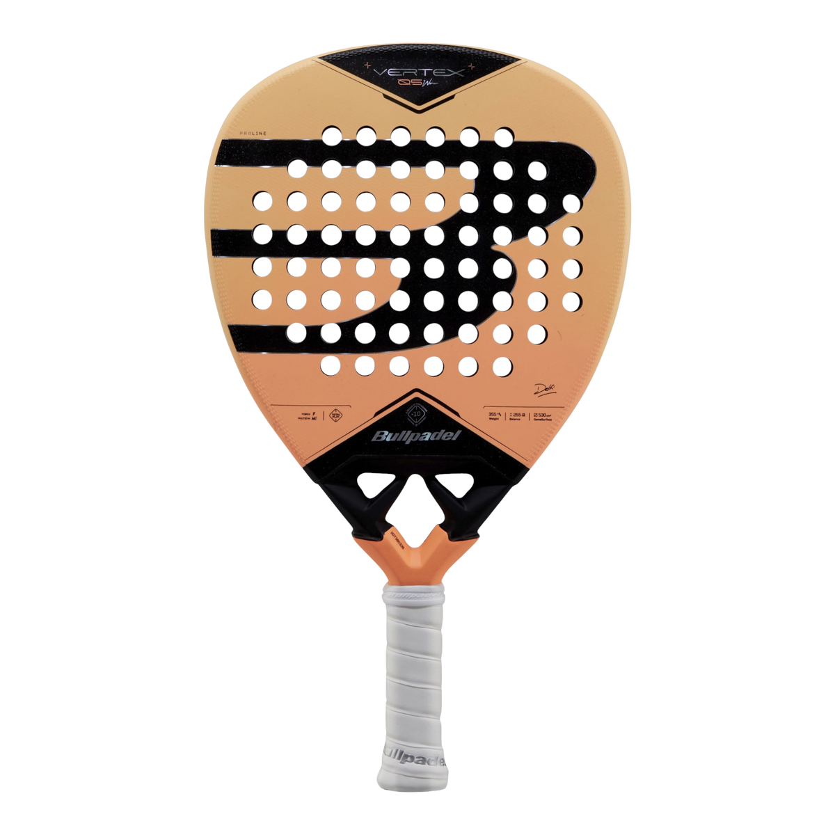 Front Image of the Bullpadel Vertex 05 W (2027) padel racket available in New Zealand from ThePadelShopNZ