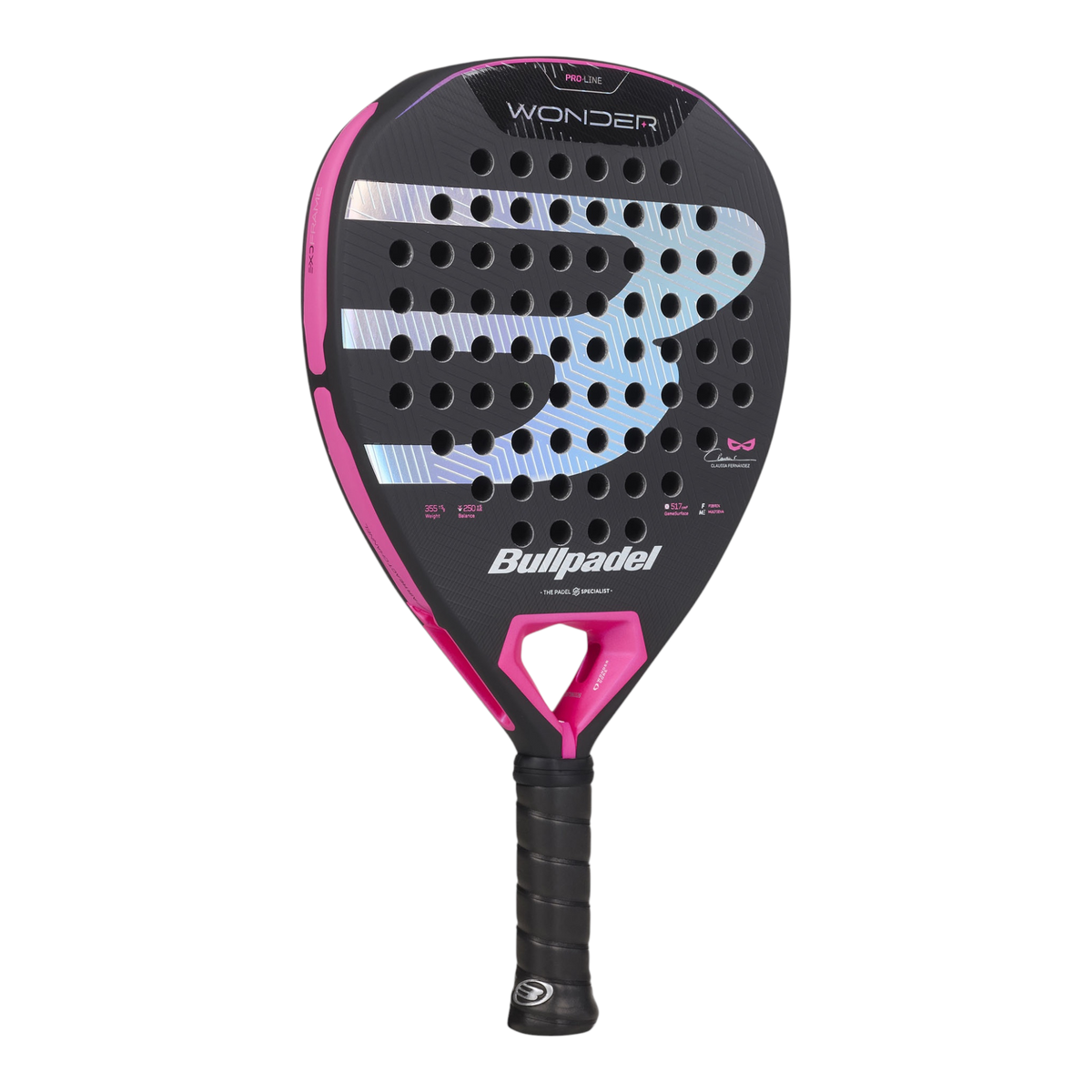 Main image of the Bullpadel Wonder (2027) Padel racket available in New Zealand from ThePadelShopNZ