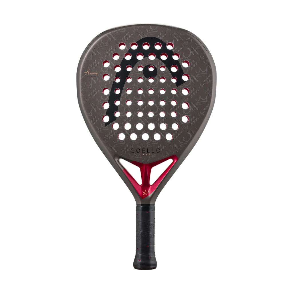 Front image of the Head Coello Team 2026 Padel racket available from ThepadelShop.co.nz in New Zealand