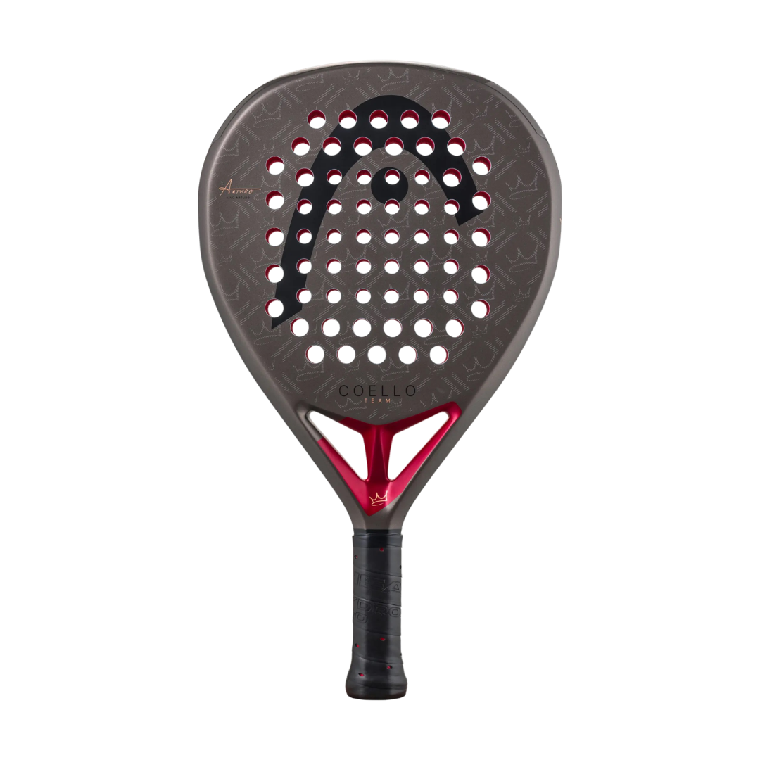 Front image of the Head Coello Team 2026 Padel racket available from ThepadelShop.co.nz in New Zealand