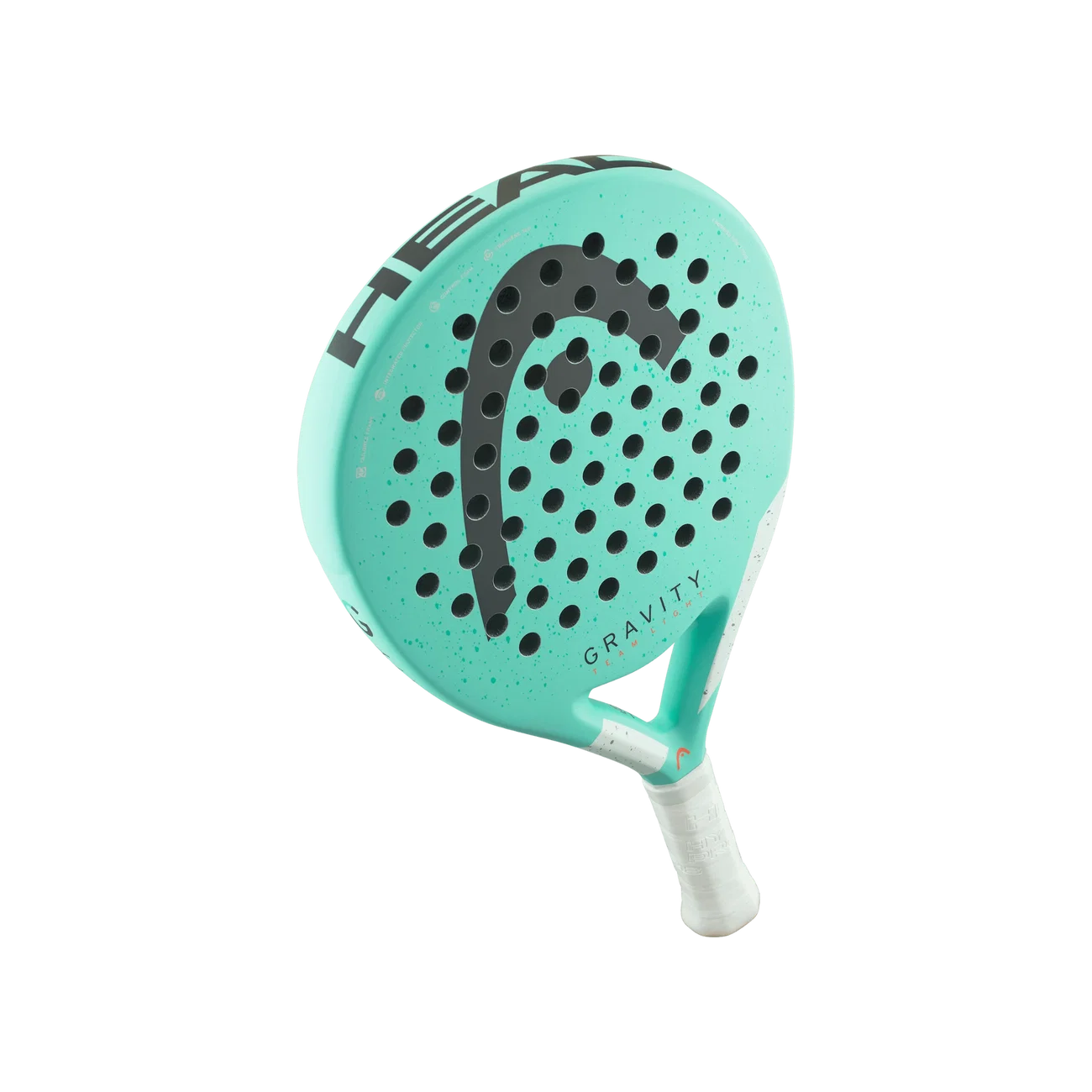 Floating image of the HEAD Gravity Team Light (2024) Available in New Zealand from ThePadelShop.co.nz