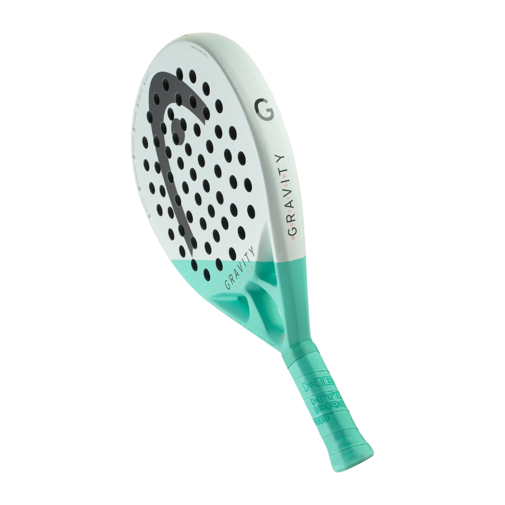 side image of the Head Gravity Motion 2024 padel racket available in NZ from ThePadelShop.co.nz