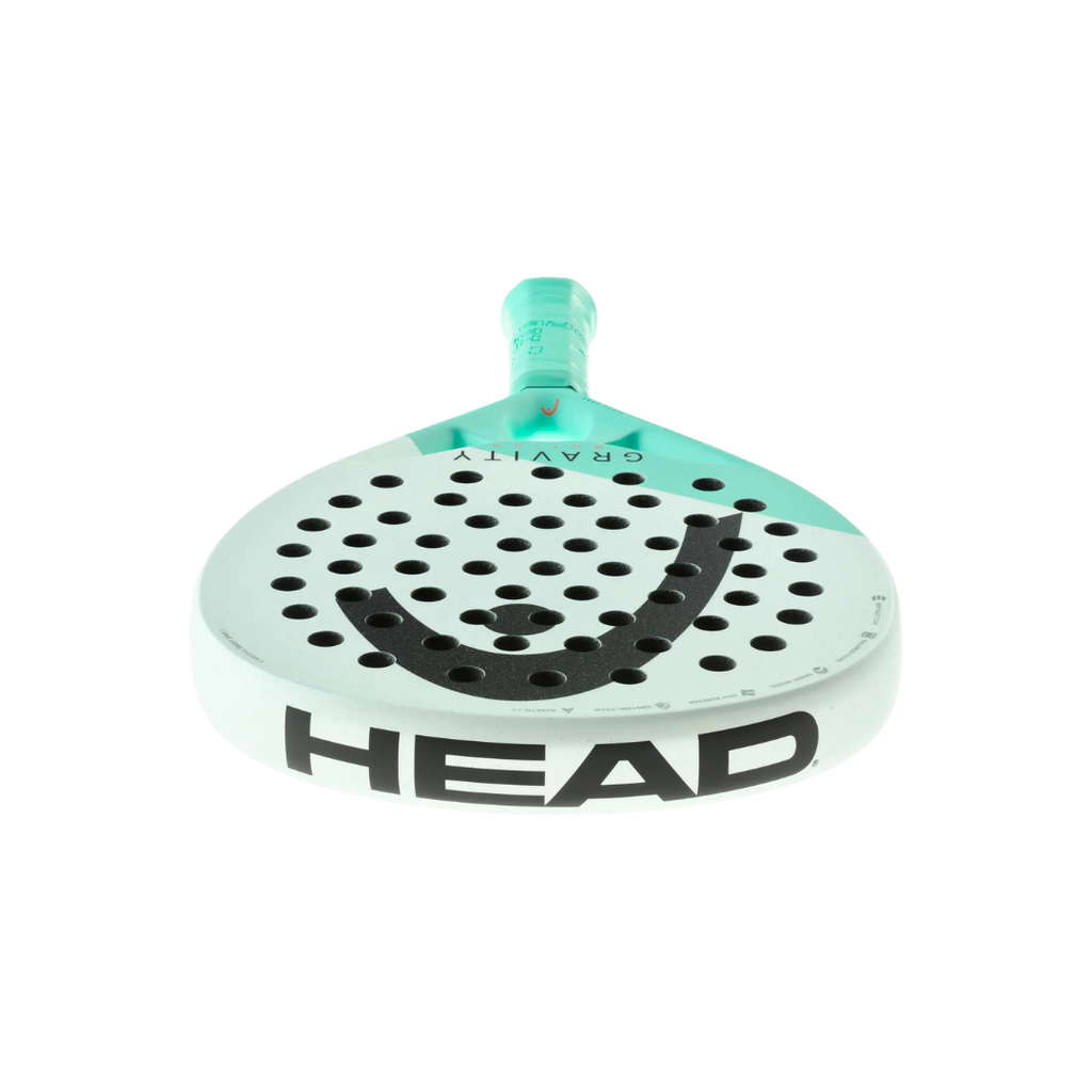 Top image of the Head Gravity Motion 2024 padel racket available in NZ from ThePadelShop.co.nz