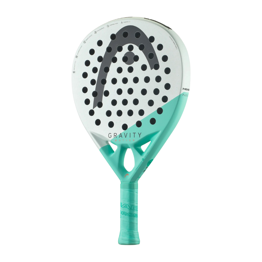 Main image of the Head Gravity Motion 2024 padel racket available in NZ from ThePadelShop.co.nz