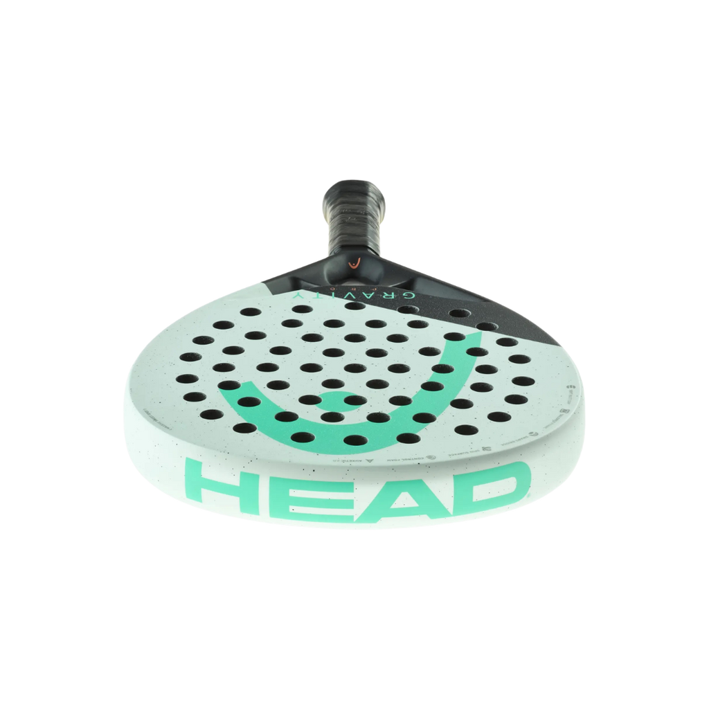 top image of the Head Gravity Pro 2024 padel racket available in NZ from ThepadelShop.co.nz