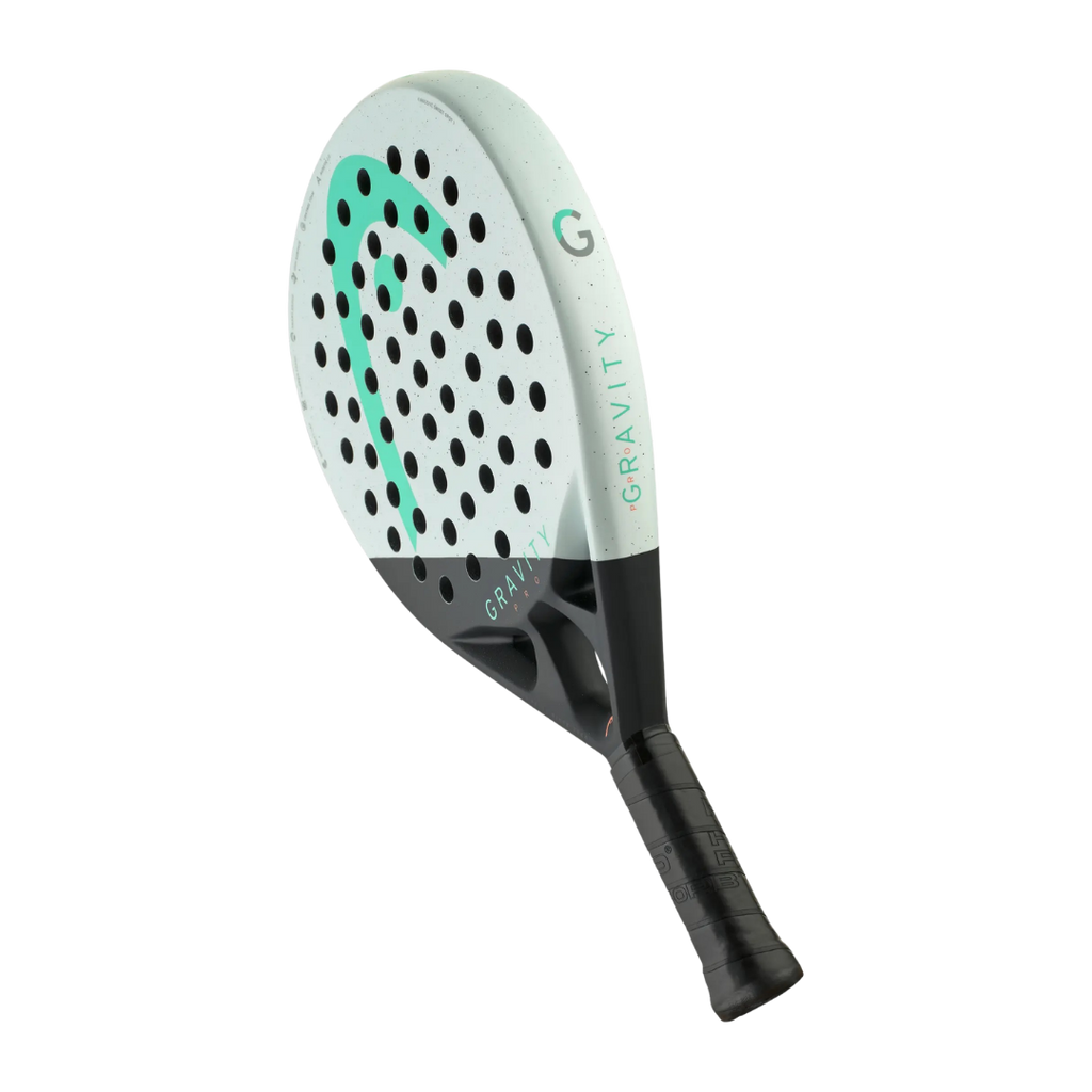 Side image of the Head Gravity Pro 2024 padel racket available in NZ from ThepadelShop.co.nz