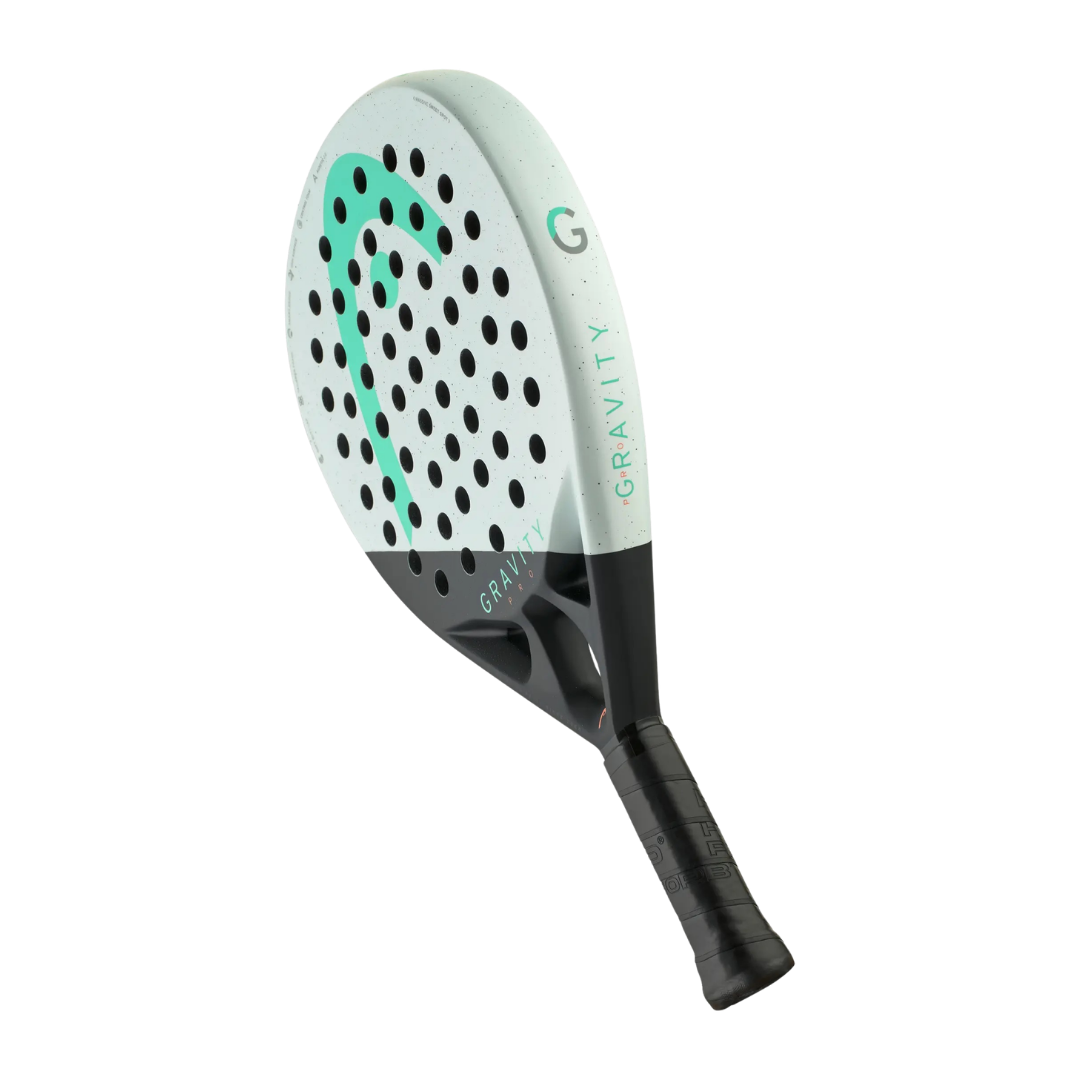 Side image of the Head Gravity Pro 2024 padel racket available in NZ from ThepadelShop.co.nz