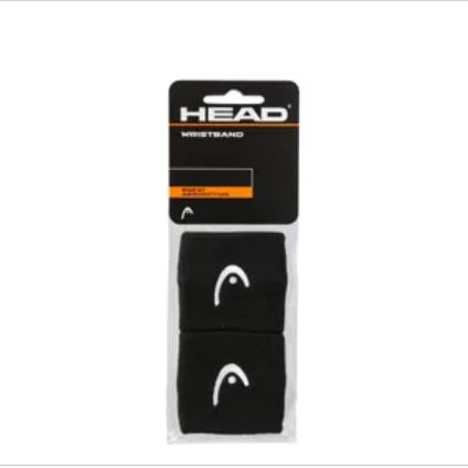 Head padel tennis wristbands in black