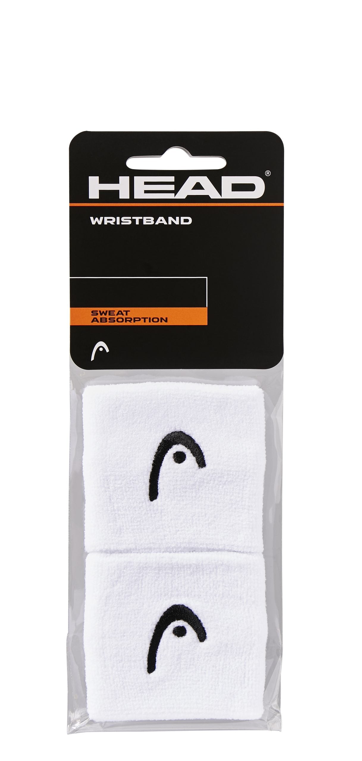 Head wristbands for poadel tennis players in white